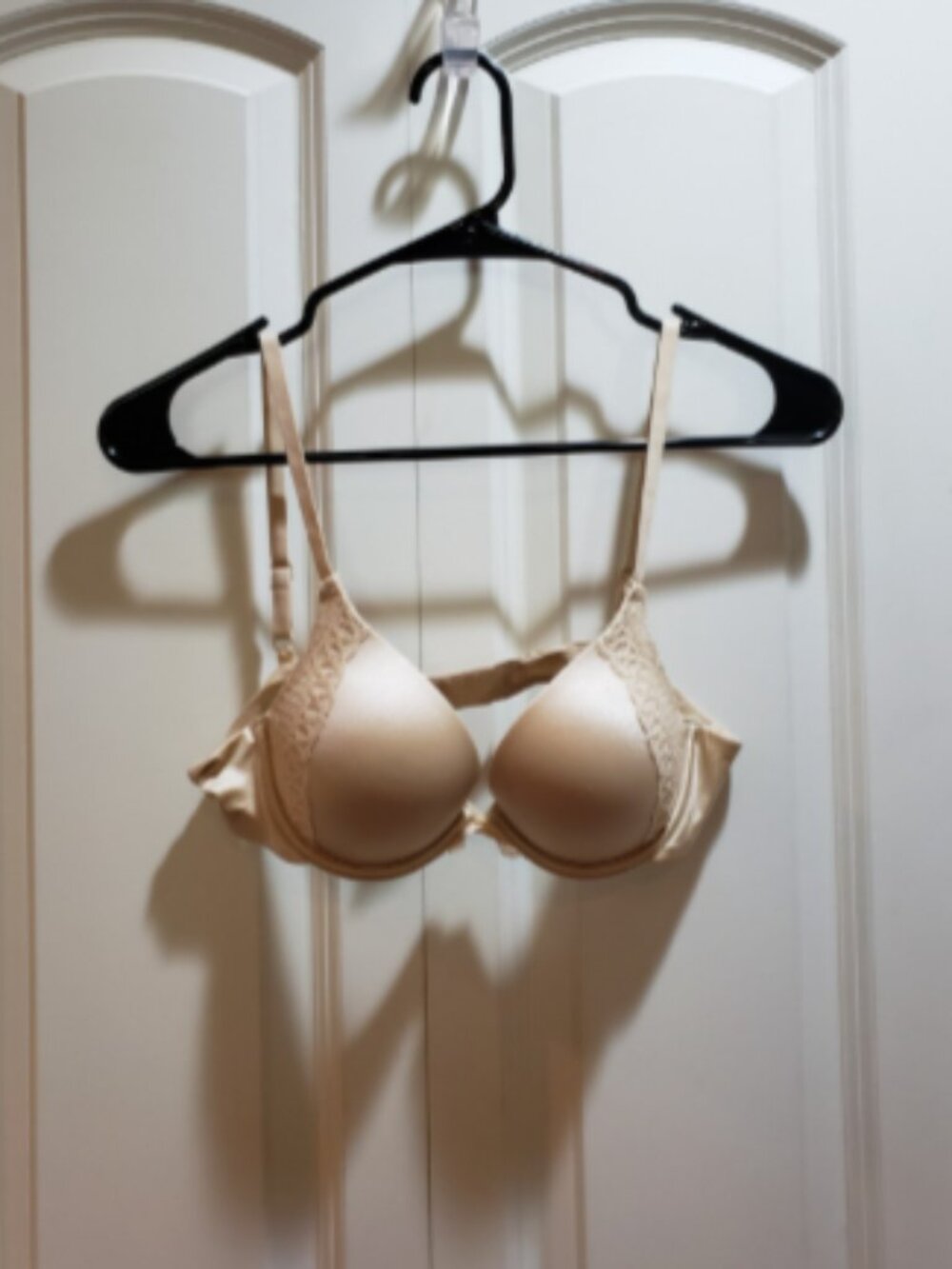 Maidenform Beige Comfort Devotion Underwire Push-Up Bra Size 34A